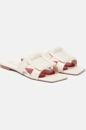 Roger Vivier Buckle leather sandals