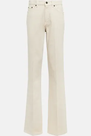 The Row Carlton high-rise straight jeans