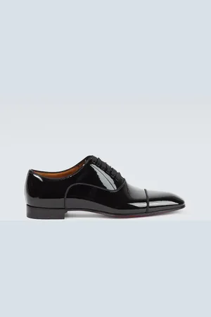 Christian Louboutin Greggo patent leather Oxford shoes