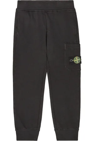 Stone Island Compass cotton fleece sweatpants