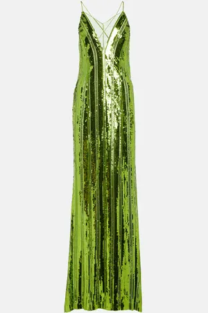 GALVAN Kate sequined gown
