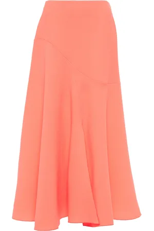 Roksanda Adelaide wool crÃªpe midi skirt