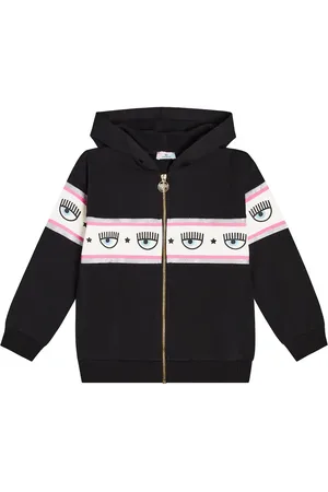 MONNALISA X Chiara Ferragni printed cotton-blend jersey hoodie
