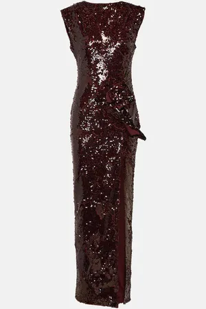 Roland Mouret Sequined maxi dress