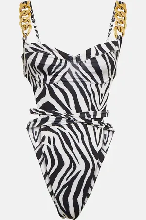 SAME Gold Chain One Piece swimsuit