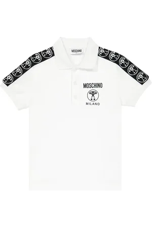 Moschino Cotton-blend polo shirt
