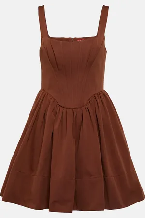 Staud Landscape babydoll minidress