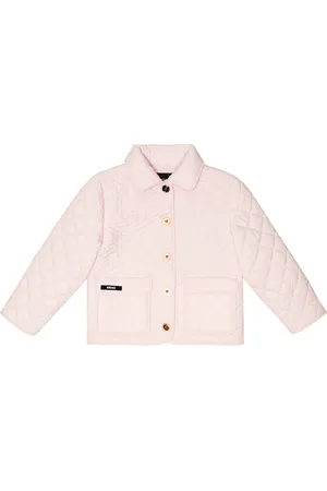 VERSACE La Greca quilted jacket