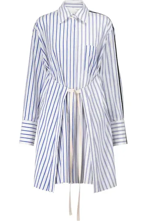 Peter Do Striped shirt dress