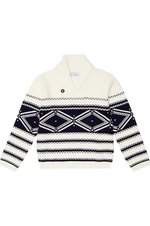 Tartine Et Chocolat Intarsia wool-blend sweater