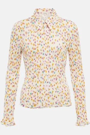 Dorothee Schumacher Floral plissÃ© top