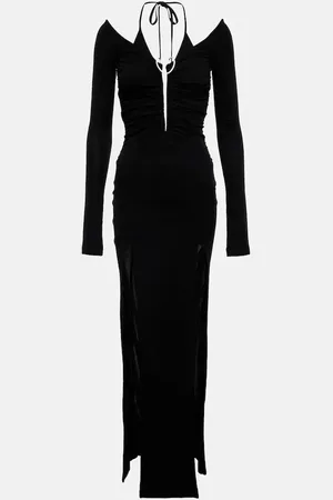 DION LEE Mobius halterneck gown