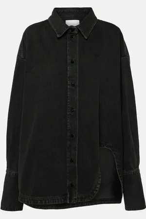 The Attico Oversized denim shirt