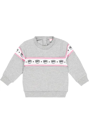 MONNALISA X Chiara Ferragni baby eye-motif jersey sweatshirt