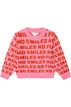Stella McCartney Cotton-blend intarsia knit sweater