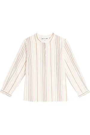 BONPOINT Artiste striped cotton shirt