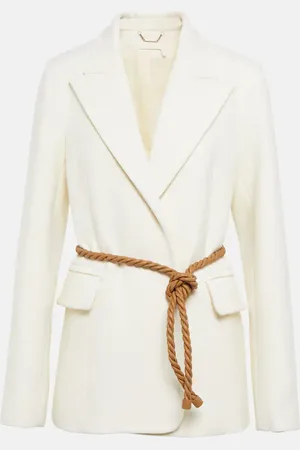 Chloé ChloÃ© Belted wool blazer