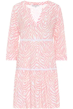 Heidi Klein Cape Town zebra-print minidress