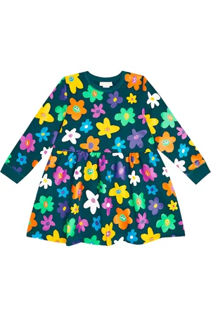 Stella McCartney Floral cotton jersey dress