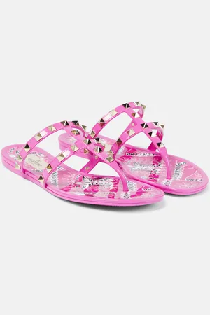 VALENTINO GARAVANI Rockstud thong sandals