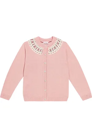 La Coqueta Fair Isle wool cardigan