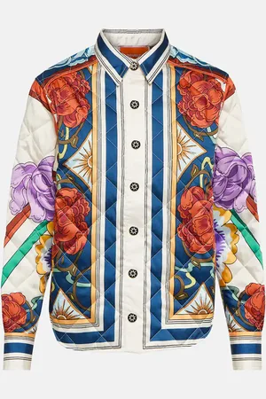 La DoubleJ Edie printed quilted twill jacket
