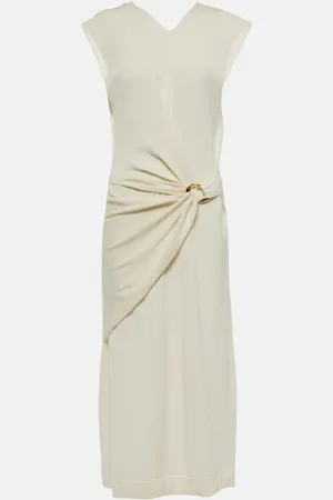 Jil Sander Virgin wool wrap dress