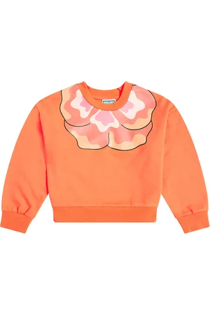 Kenzo Printed cotton-blend jersey sweatshirt
