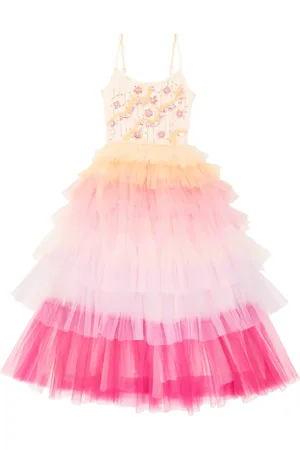 Tutu Du Monde Portrait embellished tulle dress