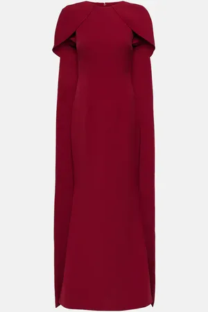 Safiyaa Ginkgo caped gown