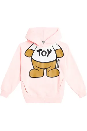 Moschino Teddy Bear cotton jersey hoodie