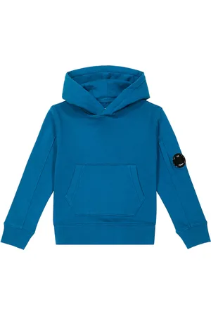 C.P. Company Lens cotton fleece hoodie