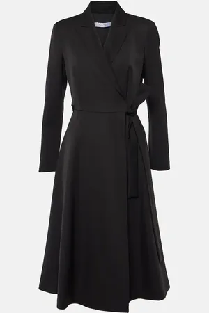 Max Mara Afelio wool and mohair trench coat