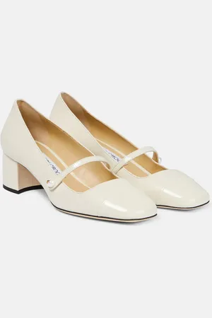 Jimmy Choo Elisa 45 leather pumps