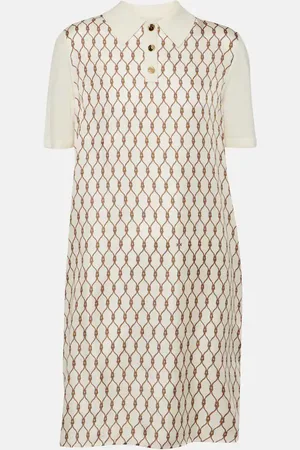 Tory Burch Wool and silk shirtdress