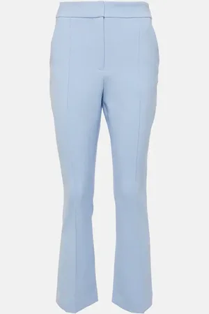 VERONICA BEARD Tani cropped high-rise flared pants