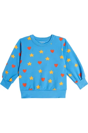 Tiny Cottons Printed cotton-blend jersey sweatshirt