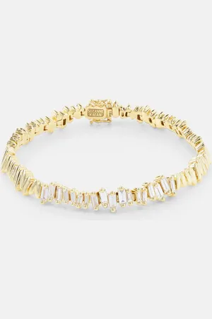 Suzanne Kalan 18kt bracelet with diamonds