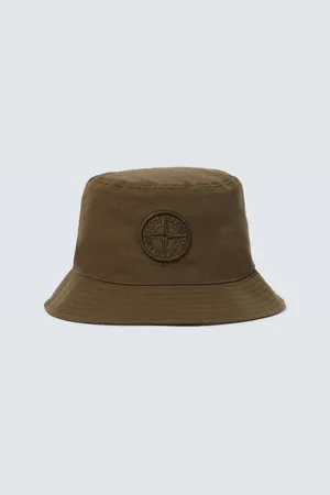 Stone Island Compass cotton bucket hat