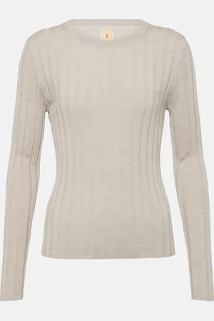 Jardin des Orangers Ribbed-knit virgin wool sweater
