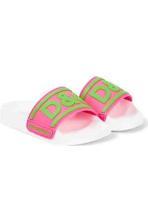 Dolce & Gabbana DG rubber slides