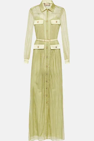 Gucci Horsebit lace maxi dress
