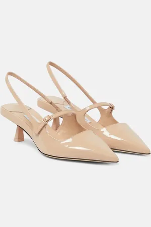 Jimmy Choo Didi 45 patent leather slingback pumps