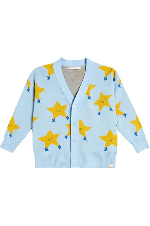 Tiny Cottons Dancing Stars cotton cardigan