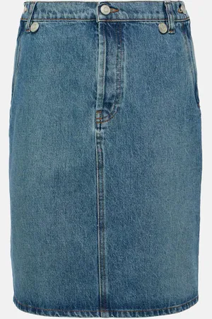 COPERNI Denim pencil skirt