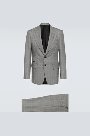 Tom Ford Shelton Prince of Wales checked wool suit