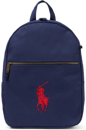 Ralph Lauren Logo canvas backpack