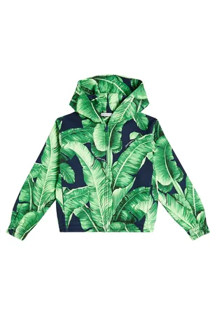 Dolce & Gabbana Printed cotton jersey hoodie