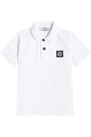 Stone Island Compass cotton-blend piquÃ© polo shirt