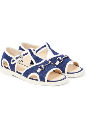 Gucci Kids Ace touch-strap Sneakers - Farfetch